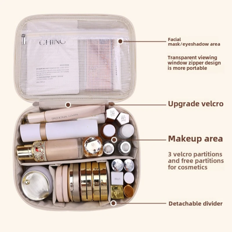 Nova Necessaire Feminina de Gr - Luxury Skincare Samples avaliação e preço